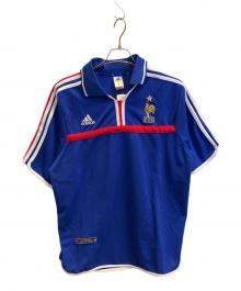 adidas（アディダス）の古着「ゲームシャツ　フランス代表/EURO2000」｜ブルー