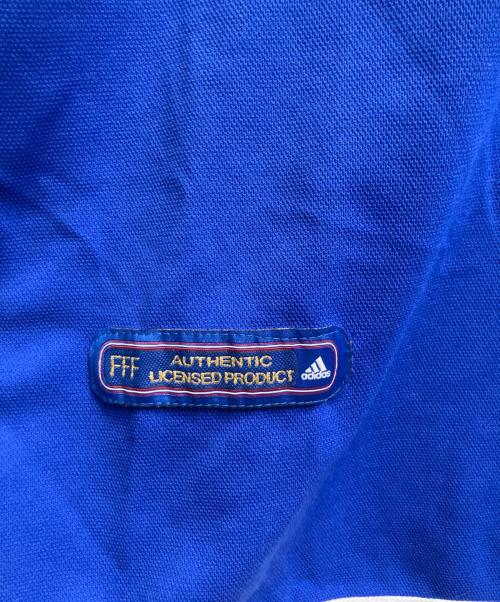 adidas（アディダス）adidas (アディダス) ゲームシャツ　フランス代表/EURO2000 ブルー サイズ:Ｌの古着・服飾アイテム