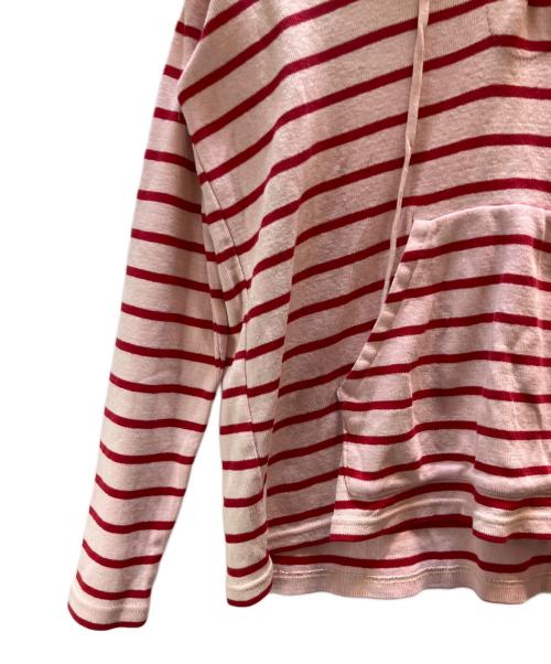 L.L.Bean（エルエルビーン）L.L.Bean (エルエルビーン) 80's　レースアップパーカー レッド×ピンク サイズ:Ｌの古着・服飾アイテム