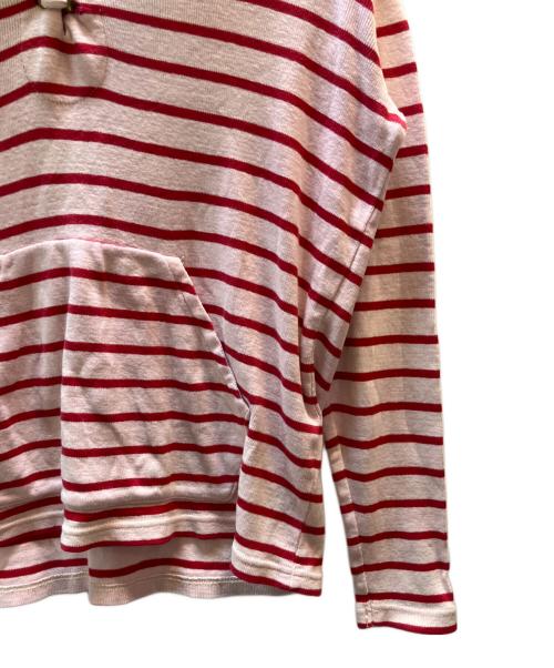 L.L.Bean（エルエルビーン）L.L.Bean (エルエルビーン) 80's　レースアップパーカー レッド×ピンク サイズ:Ｌの古着・服飾アイテム