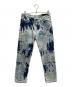 DIESEL Black Gold（ディーゼル ブラック ゴールド）の古着「Type 1820 Straight Cropped デニムパンツ」｜インディゴ