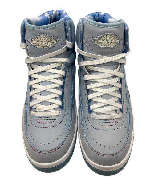 NIKE（ナイキ）NIKE (ナイキ) J.BALVIN (J．バルヴィン) Air Jordan 2 Retro SP ライトブルー サイズ:SIZE 27.5cmの古着・服飾アイテム