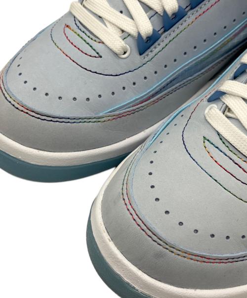 NIKE（ナイキ）NIKE (ナイキ) J.BALVIN (J．バルヴィン) Air Jordan 2 Retro SP ライトブルー サイズ:SIZE 27.5cmの古着・服飾アイテム