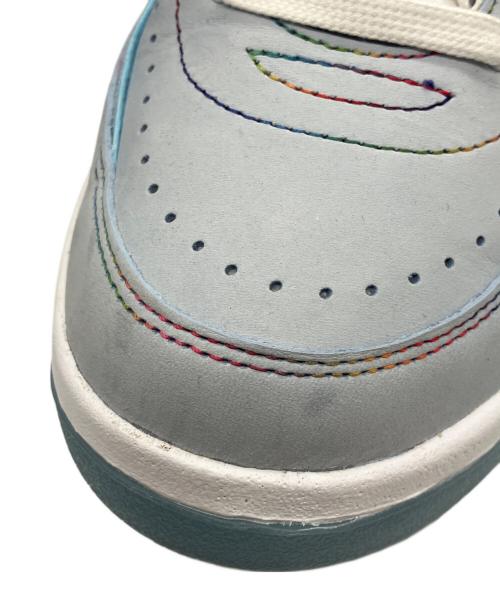 NIKE（ナイキ）NIKE (ナイキ) J.BALVIN (J．バルヴィン) Air Jordan 2 Retro SP ライトブルー サイズ:SIZE 27.5cmの古着・服飾アイテム