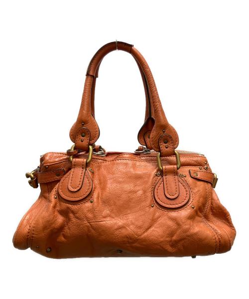 Chloe（クロエ）Chloe (クロエ) ハンドバッグ　パディントン ブラウンの古着・服飾アイテム