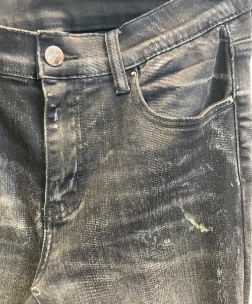 mnml（ミニマル）mnml (ミニマル) スキニーデニムパンツ ブラック サイズ:81cm (W32)の古着・服飾アイテム