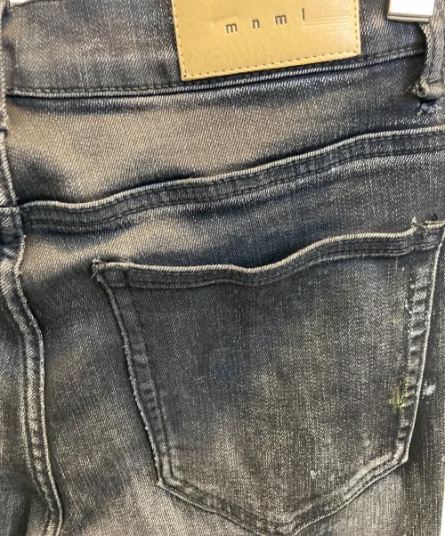 mnml（ミニマル）mnml (ミニマル) スキニーデニムパンツ ブラック サイズ:81cm (W32)の古着・服飾アイテム