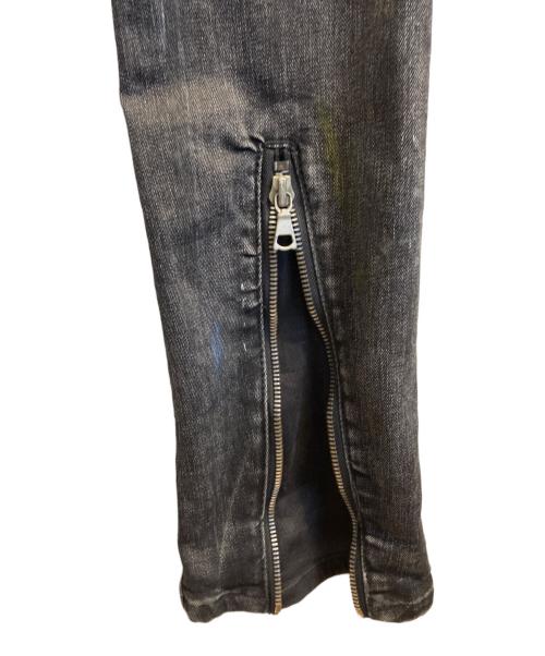 mnml（ミニマル）mnml (ミニマル) スキニーデニムパンツ ブラック サイズ:81cm (W32)の古着・服飾アイテム