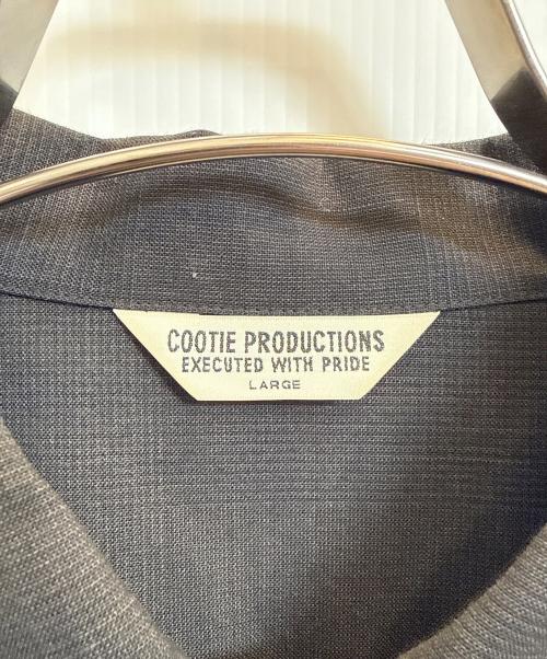 COOTIE PRODUCTIONS（クーティープロダクツ）COOTIE PRODUCTIONS (クーティープロダクツ) 長袖シャツ ブラック サイズ:Ｌの古着・服飾アイテム