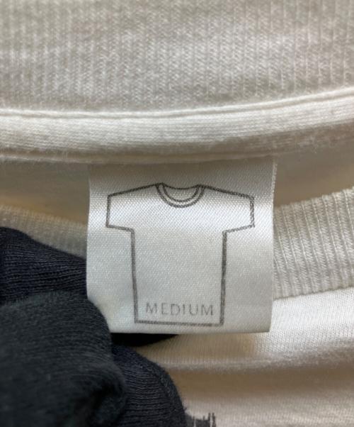 NO BRAND（ノーブランド）NO BRAND (ノーブランド) 半袖カットソー ホワイト サイズ:Мの古着・服飾アイテム