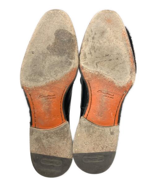 Santoni（サントーニ）Santoni (サントーニ) ビジネスシューズ ブラック サイズ:6 1/2の古着・服飾アイテム