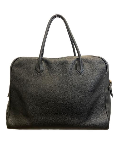 cisei（シセイ）cisei (シセイ) シュリンクレザーブリーフケース ブラックの古着・服飾アイテム