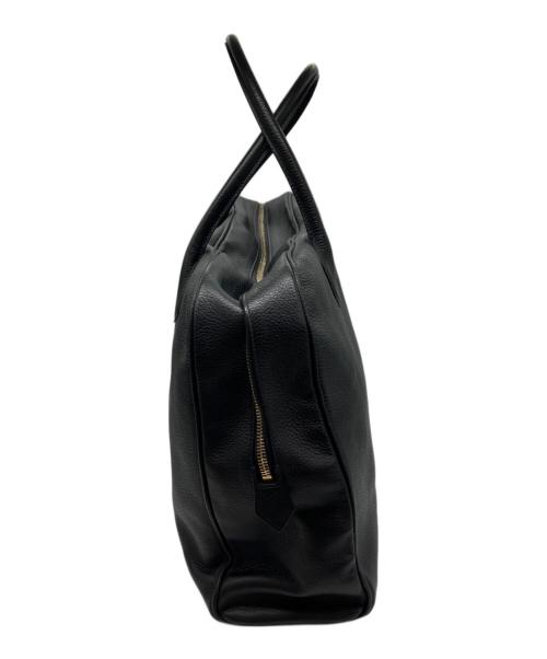 cisei（シセイ）cisei (シセイ) シュリンクレザーブリーフケース ブラックの古着・服飾アイテム