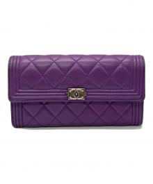 CHANEL（シャネル）の古着「長財布」｜パープル