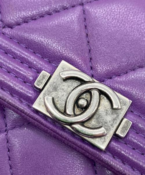 CHANEL（シャネル）CHANEL (シャネル) 長財布 パープルの古着・服飾アイテム