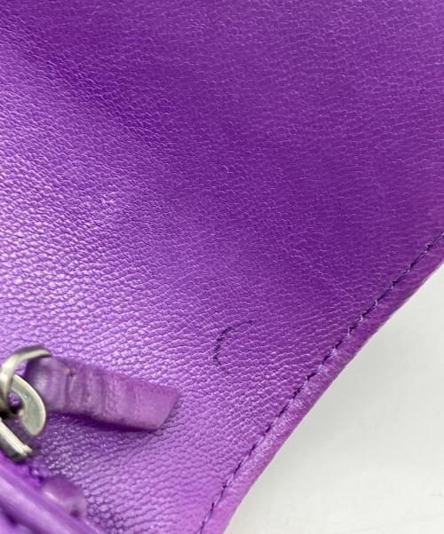CHANEL（シャネル）CHANEL (シャネル) 長財布 パープルの古着・服飾アイテム