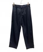 stussyステューシー）の古着「Volume Pleated Trouse」｜ネイビー