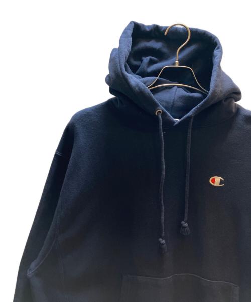 Champion REVERSE WEAVE（チャンピオン リバース ウィーブ）Champion REVERSE WEAVE (チャンピオン リバース ウィーブ) パーカー ネイビー サイズ:Ｌの古着・服飾アイテム