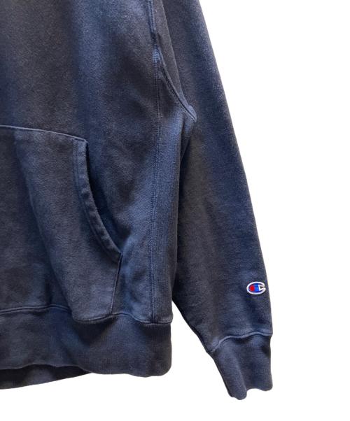 Champion REVERSE WEAVE（チャンピオン リバース ウィーブ）Champion REVERSE WEAVE (チャンピオン リバース ウィーブ) パーカー ネイビー サイズ:Ｌの古着・服飾アイテム