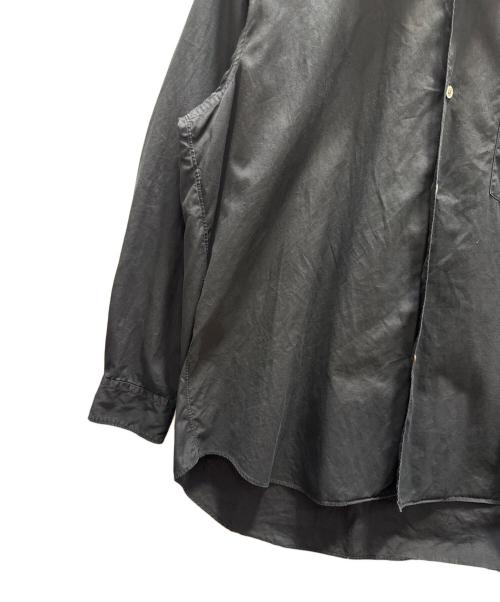 COMME des GARCONS HOMME PLUS（コムデギャルソンオムプリュス）COMME des GARCONS HOMME PLUS (コムデギャルソンオムプリュス) オープンカラーオーバーシャツ ブラック サイズ:表記無の古着・服飾アイテム
