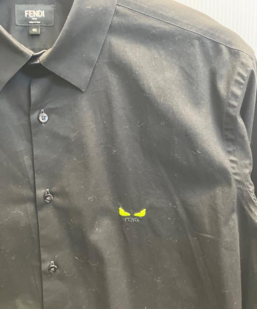 FENDI（フェンディ）FENDI (フェンディ) Monster Shirts ブラック サイズ:41の古着・服飾アイテム