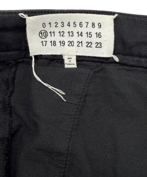 Maison Margiela（メゾンマルジェラ）Maison Margiela (メゾンマルジェラ) Vintage Fitting Size Slacks Pants ブラック サイズ:50の古着・服飾アイテム