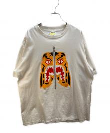 BAPE BY A BATHING APE（ベイプバイアベイシングエイプ）の古着「Tiger RLX Tee」｜ホワイト