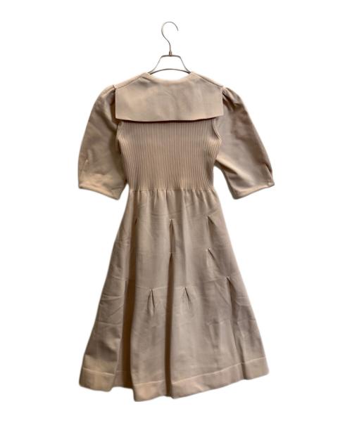 CELFORD（セルフォード）CELFORD (セルフォード) ニット ホールガーメントワンピース ピンク サイズ:SIZE 38の古着・服飾アイテム