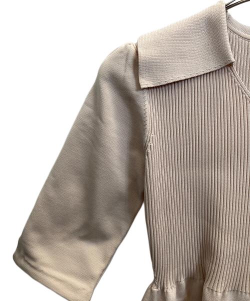 CELFORD（セルフォード）CELFORD (セルフォード) ニット ホールガーメントワンピース ピンク サイズ:SIZE 38の古着・服飾アイテム