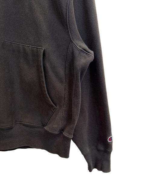 Champion REVERSE WEAVE（チャンピオン リバース ウィーブ）Champion REVERSE WEAVE (チャンピオン リバース ウィーブ) プルオーバーパーカー ブラック サイズ:不明の古着・服飾アイテム