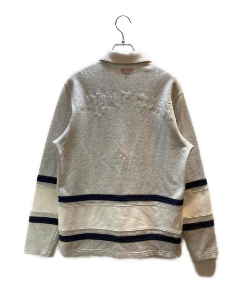 SUPREME（シュプリーム）SUPREME (シュプリーム) Half Zip Rugby アッシュグレー サイズ:Ｓの古着・服飾アイテム