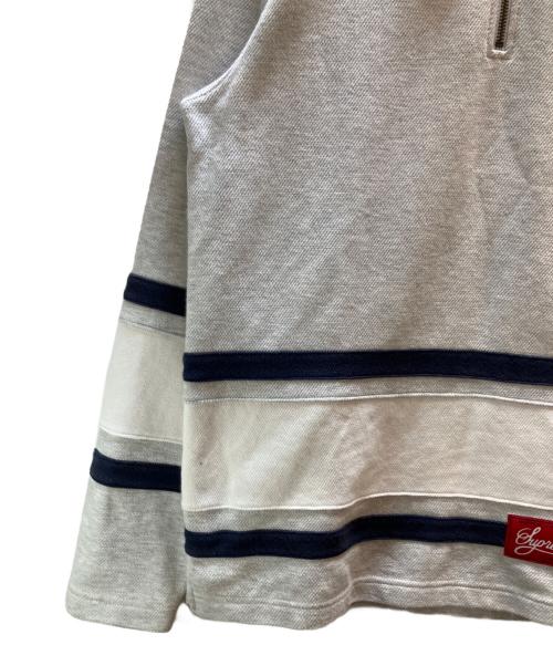 SUPREME（シュプリーム）SUPREME (シュプリーム) Half Zip Rugby アッシュグレー サイズ:Ｓの古着・服飾アイテム