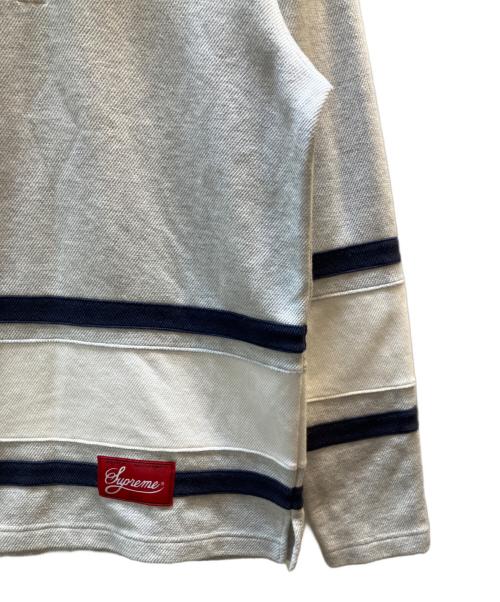 SUPREME（シュプリーム）SUPREME (シュプリーム) Half Zip Rugby アッシュグレー サイズ:Ｓの古着・服飾アイテム