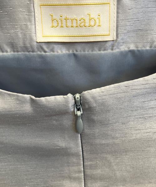 bitnabi（ビットナビ）bitnabi (ビットナビ) 半袖ブラウス スカイブルー サイズ:表記無の古着・服飾アイテム