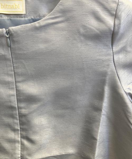 bitnabi（ビットナビ）bitnabi (ビットナビ) 半袖ブラウス スカイブルー サイズ:表記無の古着・服飾アイテム