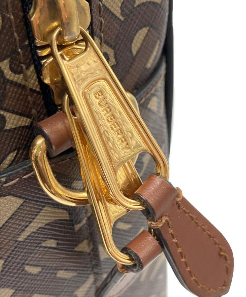 BURBERRY（バーバリー）BURBERRY (バーバリー) TBモノグラム2wayブリーフバッグ ブラウン×ベージュの古着・服飾アイテム