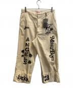 masuエムエーエスユー）の古着「M.B.C. MEMORIAL PANTS」｜アイボリー