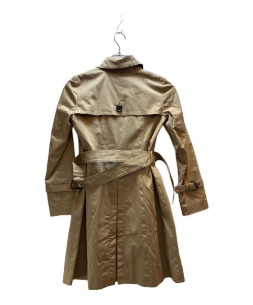 BLUE LABEL CRESTBRIDGE（ブルーレーベルクレストブリッジ）BLUE LABEL CRESTBRIDGE (ブルーレーベルクレストブリッジ) ライナー付トレンチコート ブラウン サイズ:34の古着・服飾アイテム