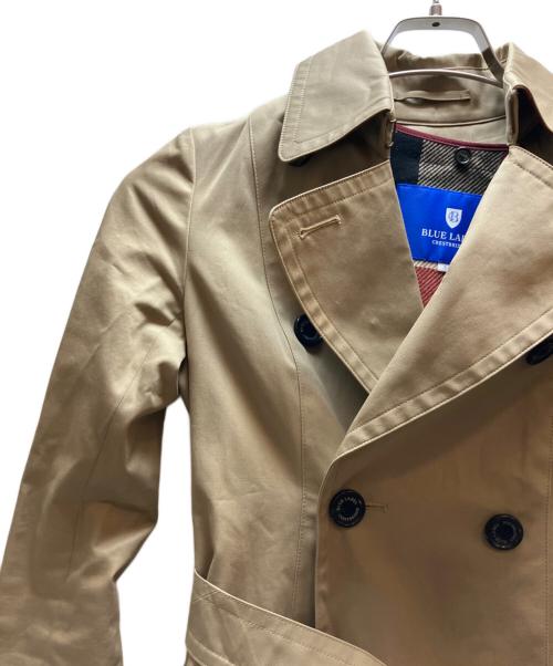 BLUE LABEL CRESTBRIDGE（ブルーレーベルクレストブリッジ）BLUE LABEL CRESTBRIDGE (ブルーレーベルクレストブリッジ) ライナー付トレンチコート ブラウン サイズ:34の古着・服飾アイテム
