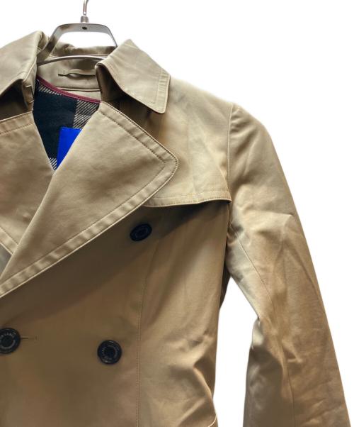 BLUE LABEL CRESTBRIDGE（ブルーレーベルクレストブリッジ）BLUE LABEL CRESTBRIDGE (ブルーレーベルクレストブリッジ) ライナー付トレンチコート ブラウン サイズ:34の古着・服飾アイテム