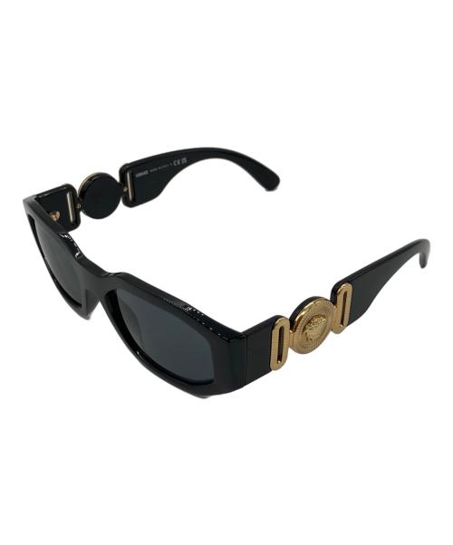 VERSACE（ヴェルサーチェ）VERSACE (ヴェルサーチェ) メデューサビギーサングラス ブラック サイズ:53□18の古着・服飾アイテム