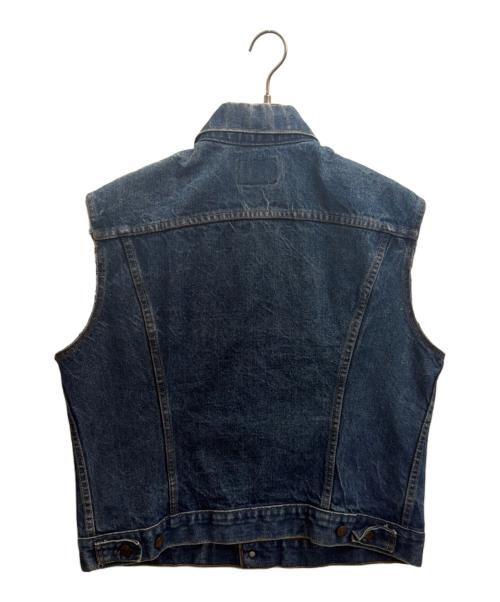 LEVI'S（リーバイス）LEVI'S (リーバイス) カットオフデニムベスト ブルー サイズ:サイズ44の古着・服飾アイテム