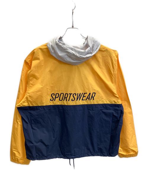 NIKE（ナイキ）NIKE (ナイキ) ナイロンジャケット ネイビー×イエロー サイズ:2XL 未使用品の古着・服飾アイテム