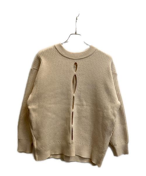 CLANE（クラネ）CLANE (クラネ) 厚手ニット ベージュ サイズ:2の古着・服飾アイテム