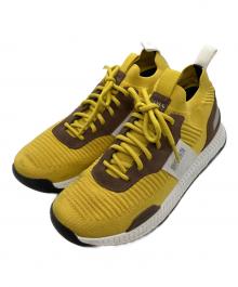 HUGO BOSS（ヒューゴ ボス）の古着「Runn knst1ローカットスニーカー」｜イエロー