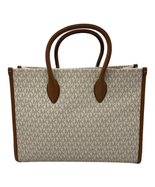 MICHAEL KORS（マイケル・コース）MICHAEL KORS (マイケル・コース) mirella md ew toteトートバッグ アイボリーの古着・服飾アイテム