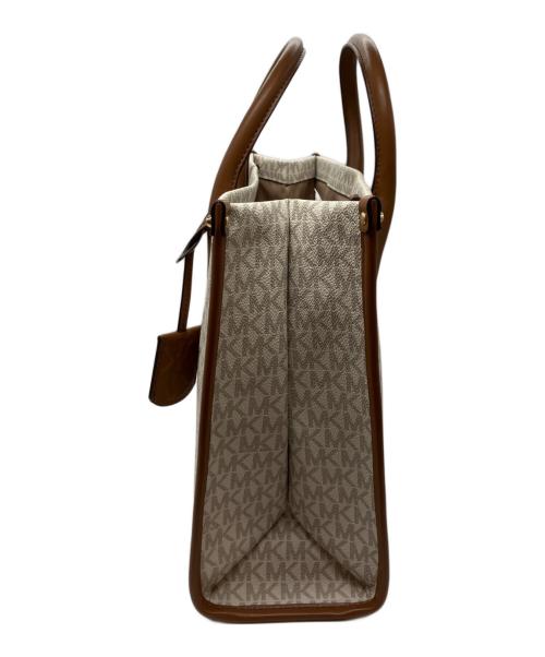 MICHAEL KORS（マイケル・コース）MICHAEL KORS (マイケル・コース) mirella md ew toteトートバッグ アイボリーの古着・服飾アイテム