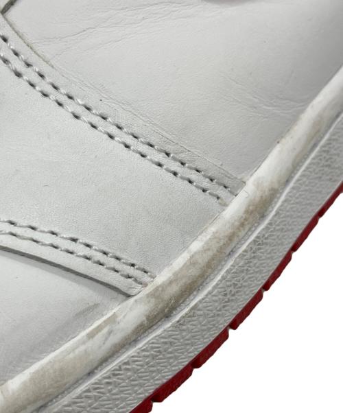 NIKE（ナイキ）NIKE (ナイキ) Jordan 1 High Heritageハイカットスニーカー ホワイト×レッド サイズ:SIZE 27cmの古着・服飾アイテム