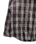 中古・古着 BURBERRY BLACK LABEL (バーバリーブラックレーベル) ノバチェックシャツ ブラック×レッド サイズ:3：9000円