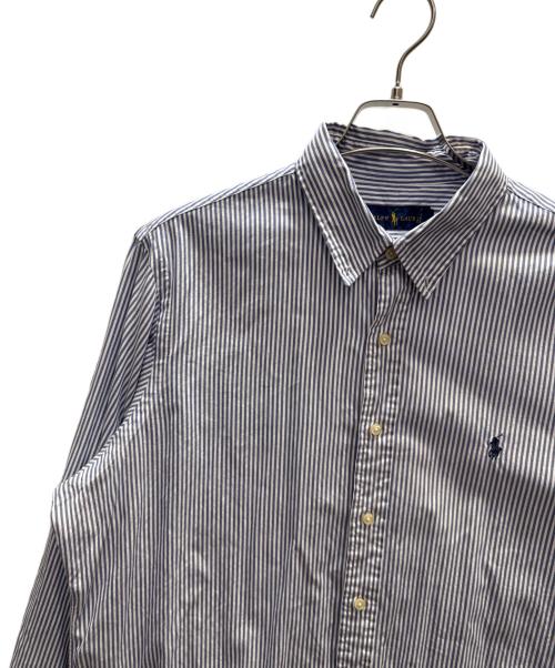POLO RALPH LAUREN（ポロ・ラルフローレン）POLO RALPH LAUREN (ポロ・ラルフローレン) 長袖シャツ スカイブルー サイズ:XLの古着・服飾アイテム
